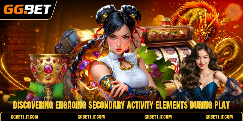 Discovering engaging secondary activity elements during play