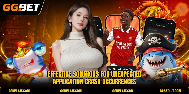 Effective solutions for unexpected application crash occurrences