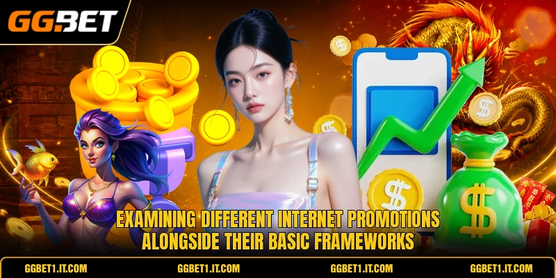 Examining different internet promotions alongside their basic frameworks