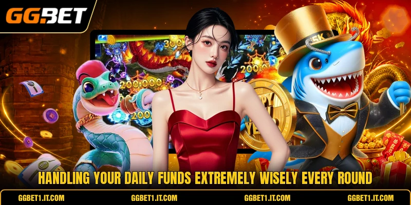 Handling your daily funds extremely wisely every round Handling your daily funds extremely wisely every round