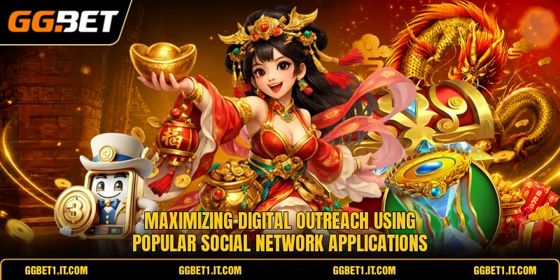 Maximizing digital outreach using popular social network applications Maximizing digital outreach using popular social network applications