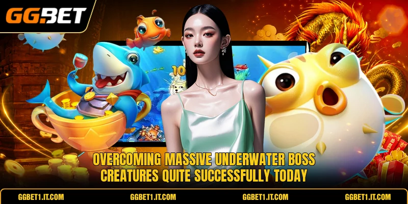 Overcoming massive underwater boss creatures quite successfully today Overcoming massive underwater boss creatures quite successfully today