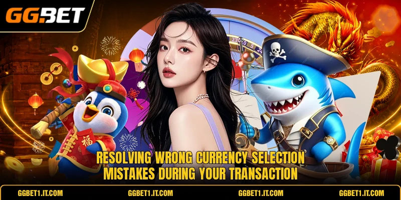 Resolving wrong currency selection mistakes during your transaction Resolving wrong currency selection mistakes during your transaction